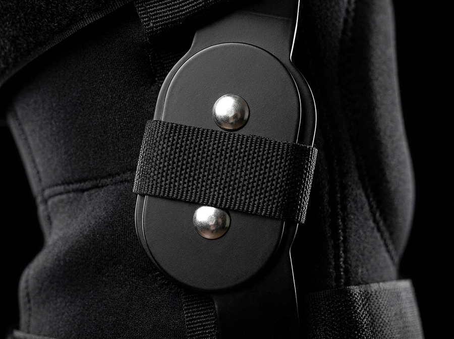 TITONIX PRO — Détail charnière split hinge métal stabilisatrice
