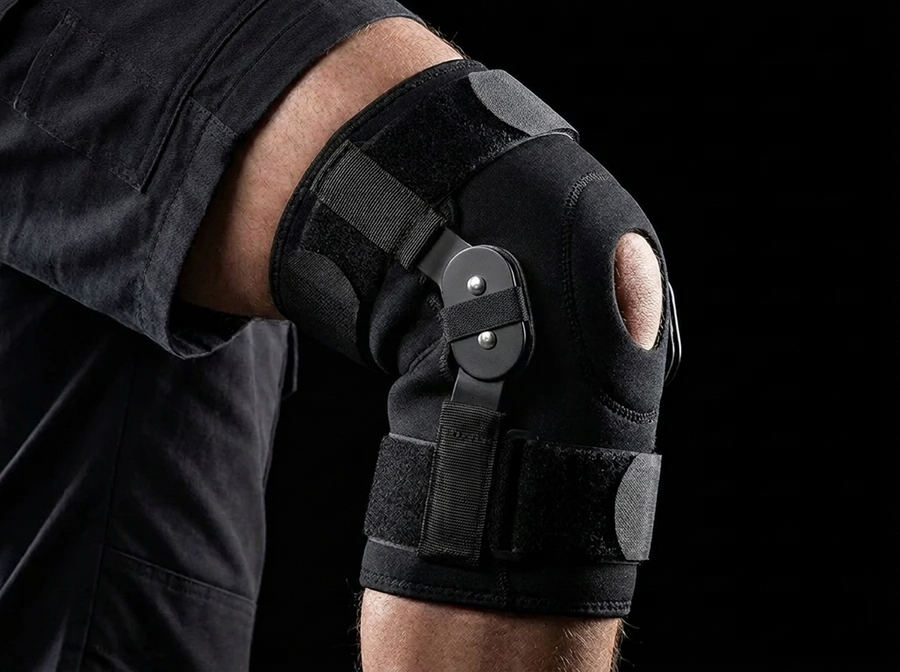 TITONIX PRO worn on worker knee
